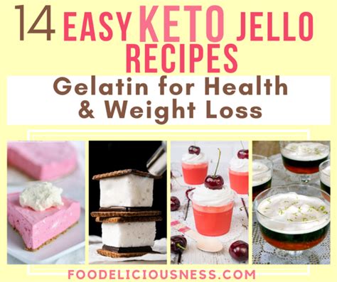 EASY KETO JELLO RECIPES - Gelatin For Health And …