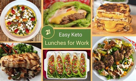 21 Easy Keto Lunches for Work (Keto Diet Lunch Ideas and ...