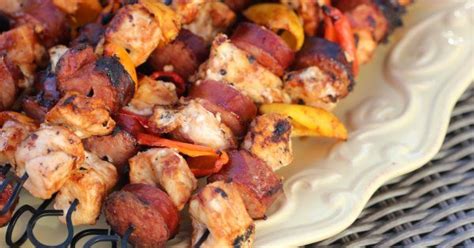 Easy Grilled Chicken Kabob Recipe - Eating on a Dime