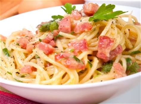 Spaghetti Carbonara with Bacon | Italian Pasta Recipes