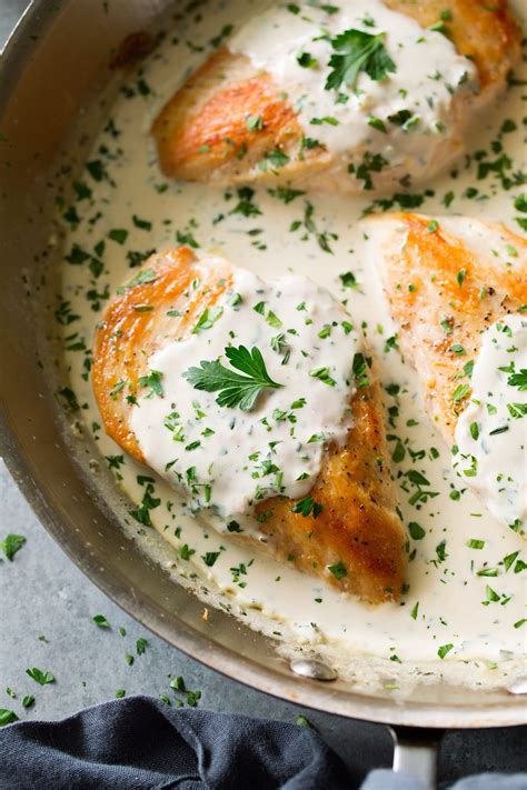 Creamy Garlic Herb Chicken {One of the Best Easy …