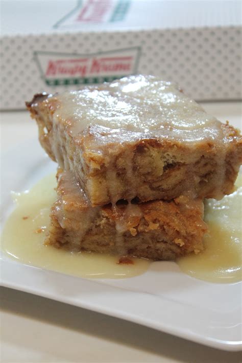Krispy Kreme Donut Bread Pudding | I Heart Recipes