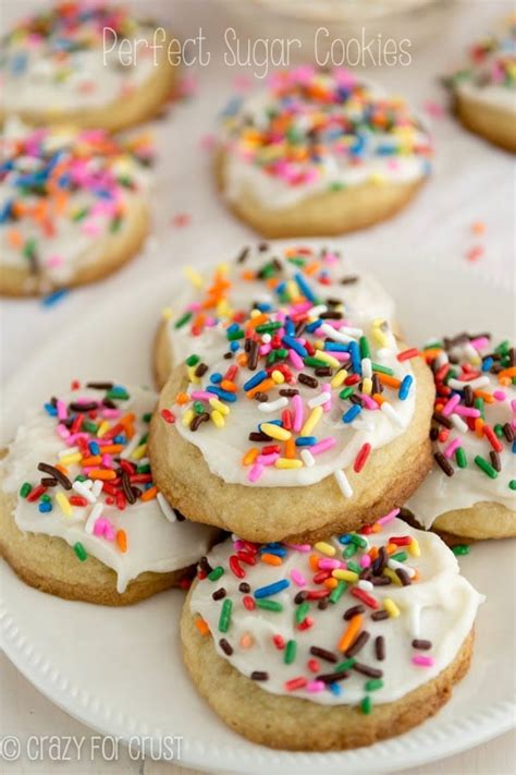 Perfect Sugar Cookies - Crazy for Crust