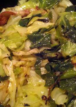 Smothered cabbage and collard greens recipes (6)