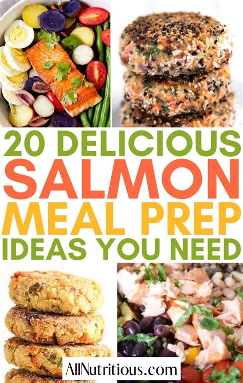 20 Easy Salmon Meal Prep Recipes - All Nutritious