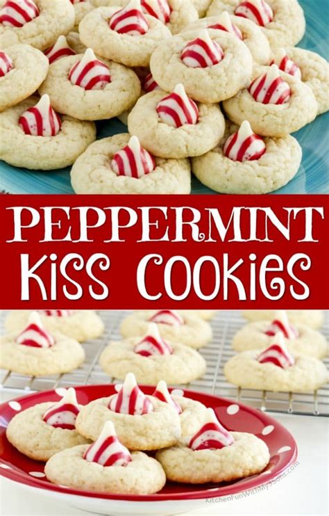 White Chocolate Peppermint Kiss Cookies - Kitchen Fun …