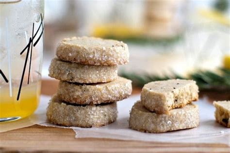 Rosemary Lemon Shortbread Cookies | My Baking …