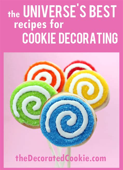 The best cookie decorating recipes! Cut-out sugar …