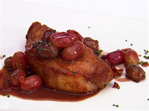 Seared Pork Chops with Grape Sauce Recipe - Food …