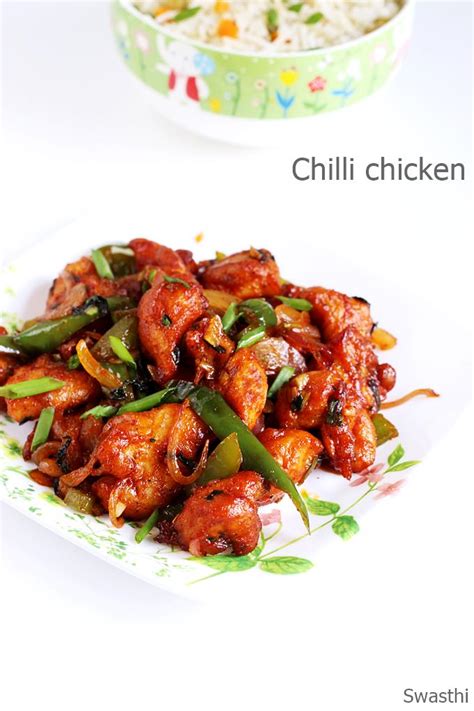 Chilli Chicken Recipe - Swasthi's Recipes