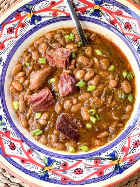 Southern Pinto Beans with Ham Shanks - Creole Contessa