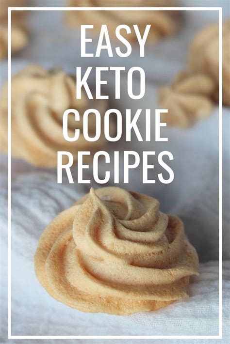 Keto Cookies Recipes | Keto Cookies one carb and under!