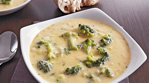 Slow-Cooker Three Cheese Broccoli Soup Recipe