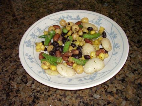 5 Bean Salad using Dried Beans Recipe | SparkRecipes