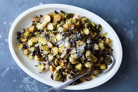 Crispy Roasted Brussels Sprouts and Shallots Recipe