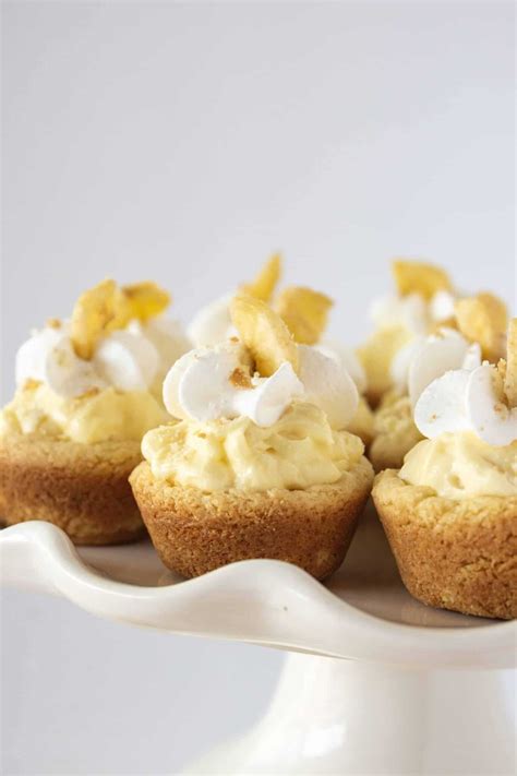 Banana Pudding Cookie Cups Recipe | Practically …