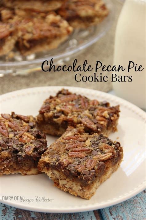 Chocolate Pecan Pie Cookie Bars - Diary of A Recipe …