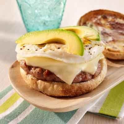 Sausage, Egg & Cheese Breakfast Sandwich - Land O'Lakes