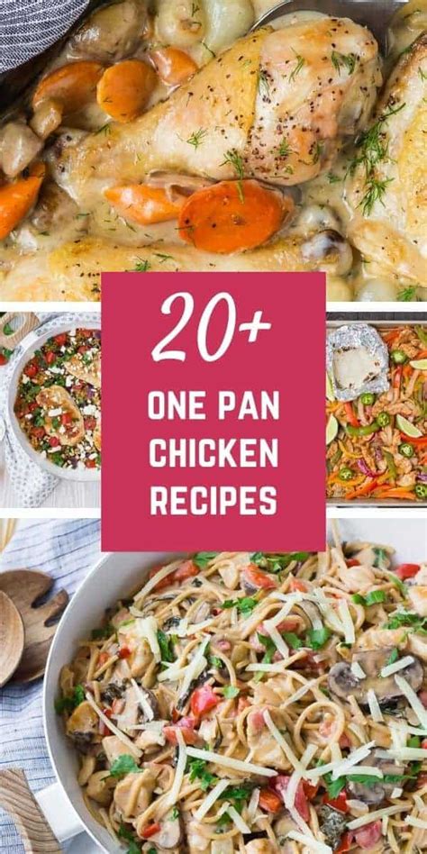 20+ EASY One Pan Chicken Recipes - Rachel Cooks®