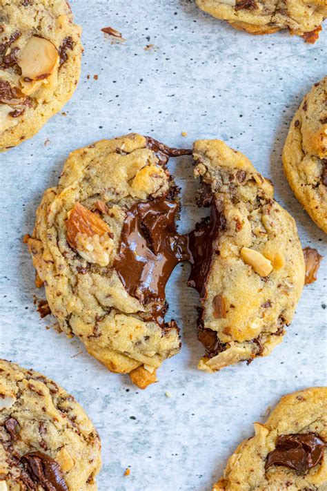 Almond Chocolate Chip Cookies - Confessions of a …