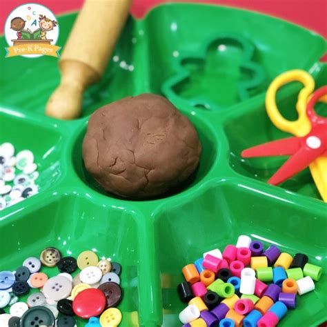 Gingerbread Playdough Recipe for Preschool - Pre-K Pages