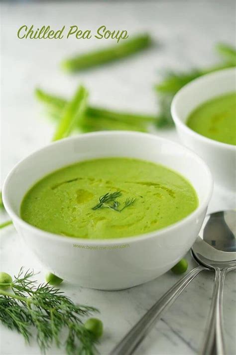 Chilled Pea Soup - Bowl Me Over