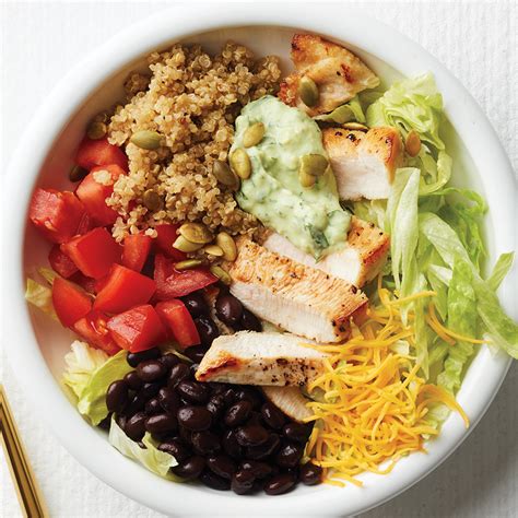 Chicken Burrito Bowls Recipe | EatingWell