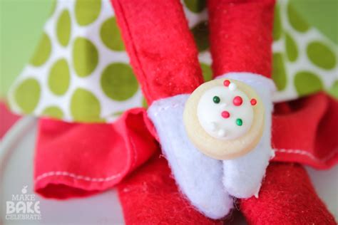 Elf On The Shelf Cookies – By Sprinkles the Elf!