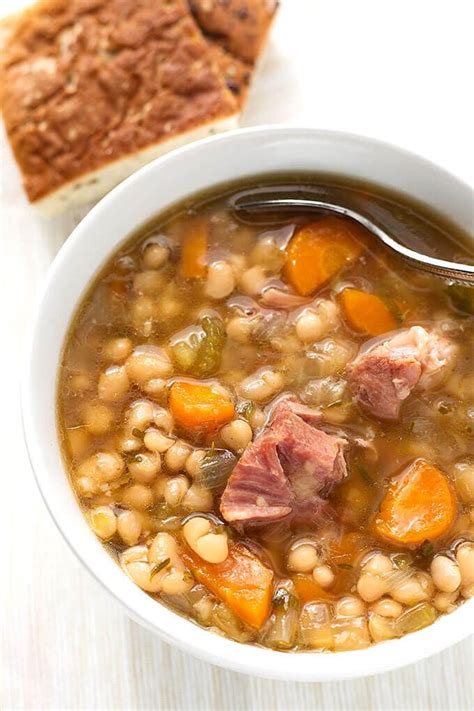 Instant Pot Ham Hock and Bean Soup - Simply Happy …