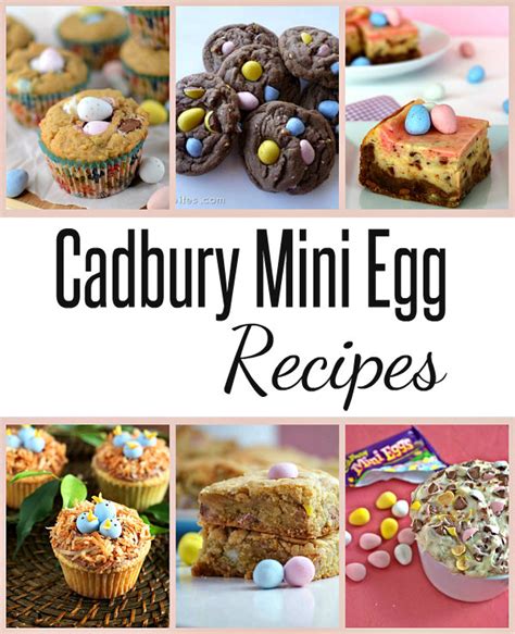 27 Cadbury Mini Egg Recipes - Crafting in the Rain