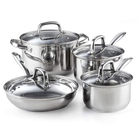 Cook N Home 02606 8-Piece Stainless Steel Cookware …