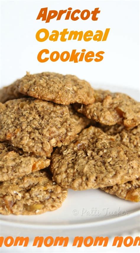 Perfect Oatmeal Cookies with Dried Apricots - Oh, Mrs.