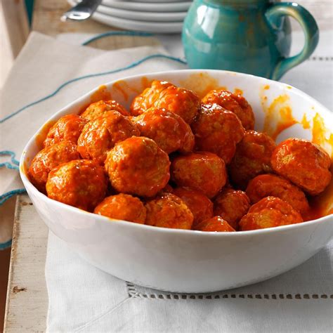 Buffalo Chicken Meatballs Recipe: How to Make It - Taste …
