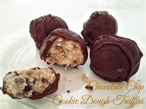 Chocolate Chip Cookie Dough Truffles: Perfect Edible …