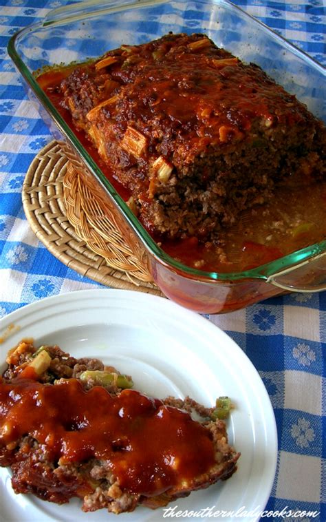 BROWN SUGAR MEATLOAF - The Southern Lady Cooks