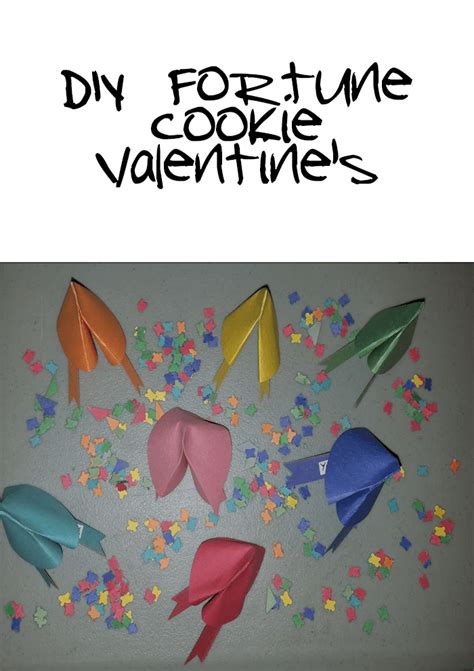 DIY Fortune Cookie Valentines Craft - TOTS Family