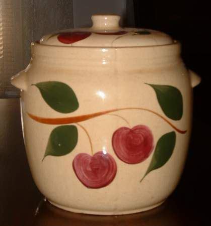 Watt Apple Cookie Jar . I bought this in the 1950s for my …