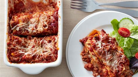 Italian Sausage Lasagna (Cooking for 2) Recipe