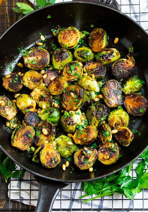 Sautéed Brussels Sprouts {BEST EVER Recipe!}
