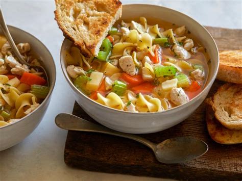 Quick Chick and Noodle Soup Recipe | Rachael Ray