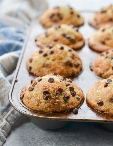 Chocolate Chip Muffins - Once Upon a Chef