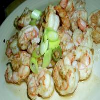 SHRIMP WITH OLIVE OIL AND GARLIC