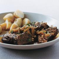 BRAISED BEEF AND ONIONS