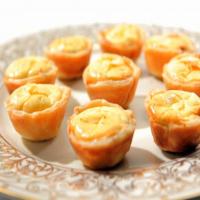 CARAMELIZED ONION AND GOAT CHEESE TARTS