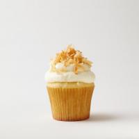 COCONUT CUPCAKES WITH COCONUT CREAM CHEESE FROSTING