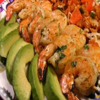CILANTRO LIME SHRIMP WITH A HONEY LIME DIPPING SAUCE