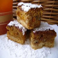 APRICOT BARS WITH SHORTBREAD CRUST