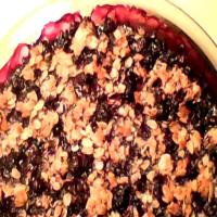 BLUEBERRY CRUMBLE